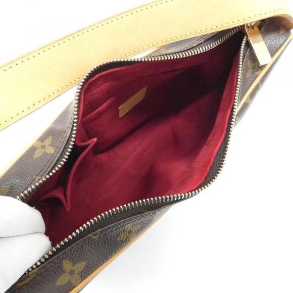 LOUIS VUITTON Brown Monogram Shoulder Bag - Picture 9 of 9